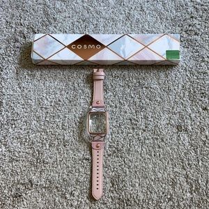 Brand: iBlason Cosmo Color: Pink Gray and White Marble Watch Wrist Band